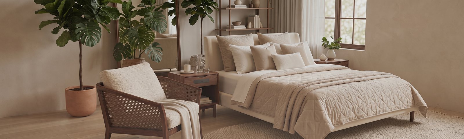 Mahendra mattress bedroom banner